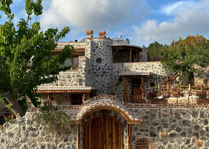 Luxury Stone With Salt Water Pool And Jacuzzi Villa Kayakoy